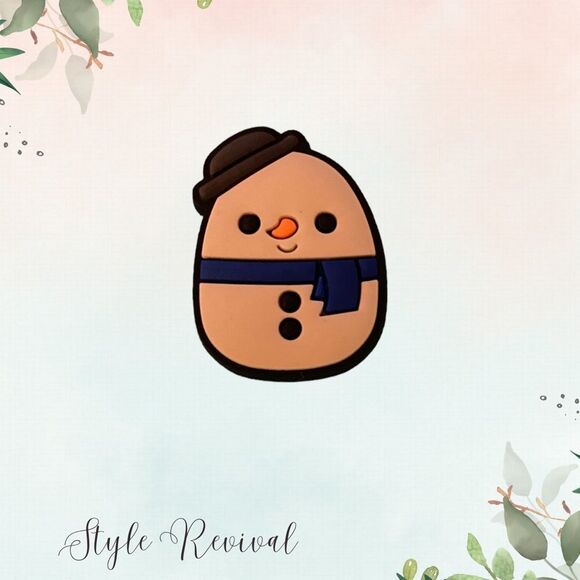 🚨5/$10 Squishmallow Croc Charm Jibbitz Snowman Squishmallow Croc Charm - Picture 3 of 3